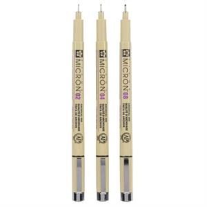 Sakura Pigma Micron Fineliner 3 Pen Set